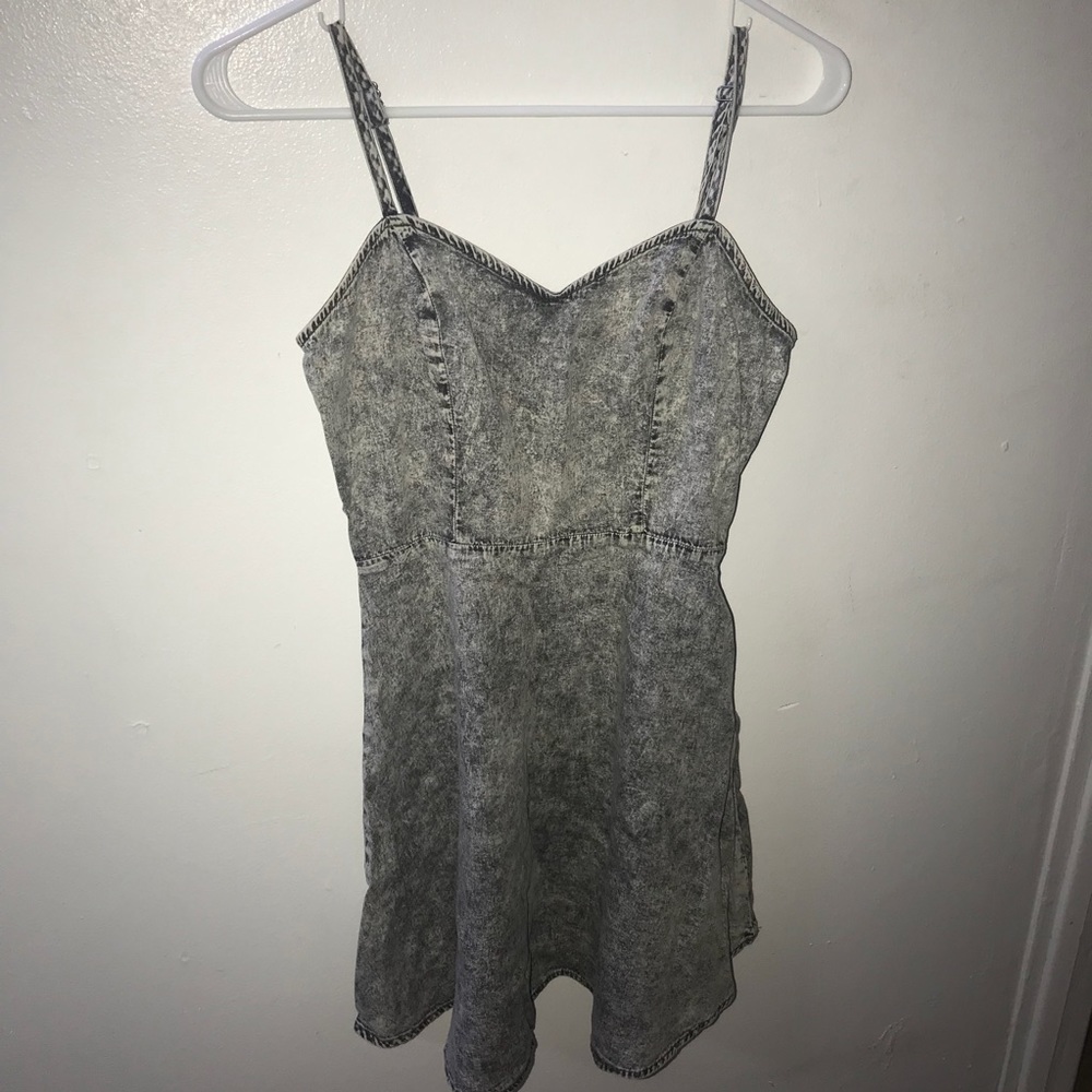 Grey Skater Dress